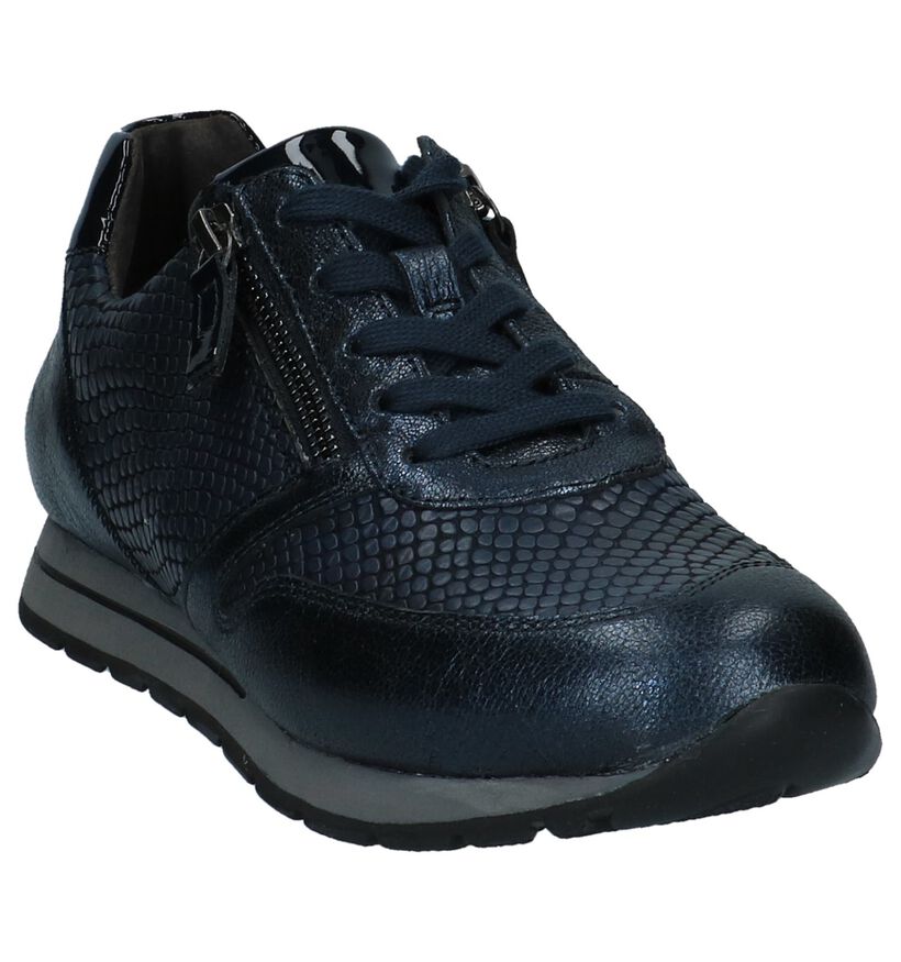 Gabor Comfort Chaussures à lacets en Violet foncé en cuir verni (231163)