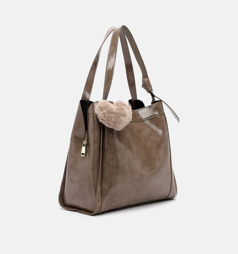Emily & Noah Leana Sac &agrave; main en Taupe pour femmes (378861)