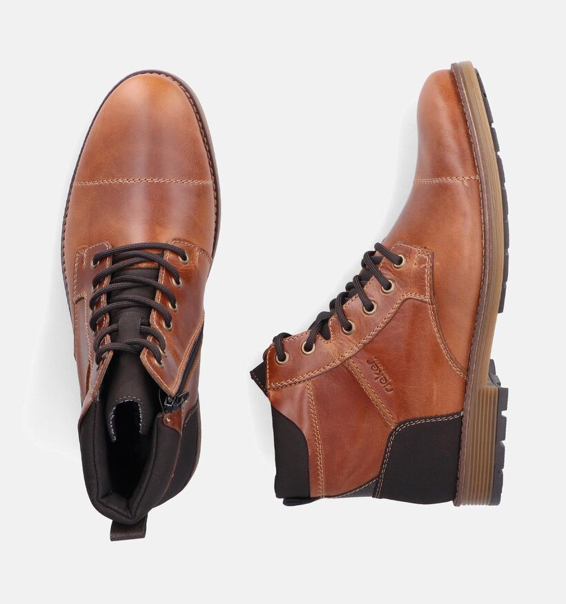 Rieker Chaussures classiques en Cognac pour hommes (347452) - pour semelles orthopédiques