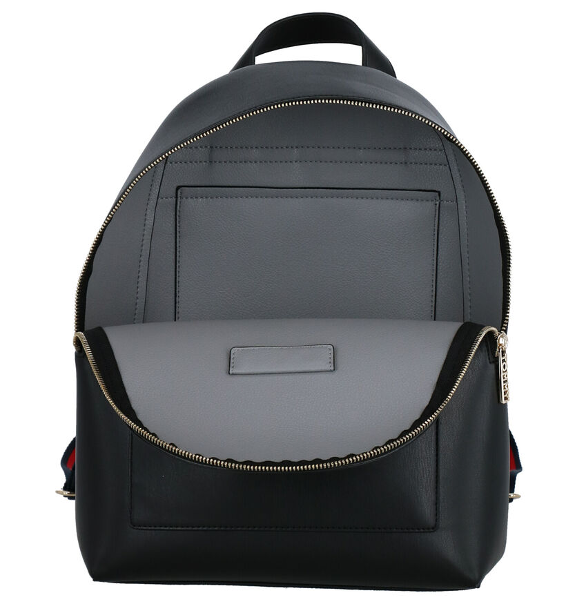 Tommy Hilfiger Iconic Sac à Dos en Noir en simili cuir (257011)