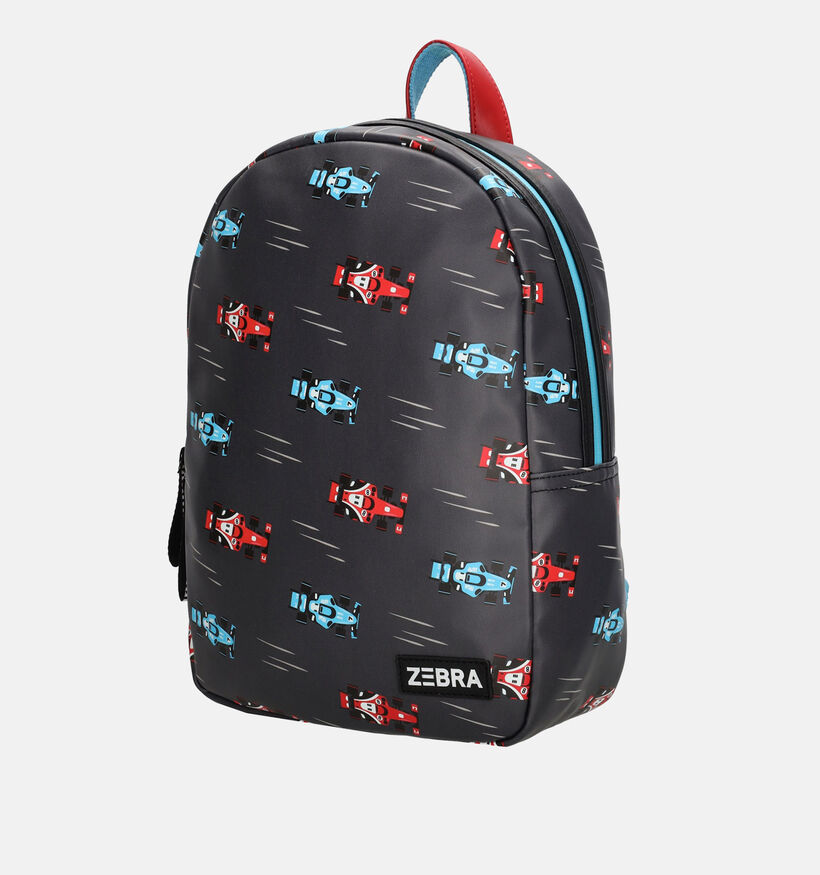 ZEBRA Racecar Sac à dos en Noir pour garçons (364771)