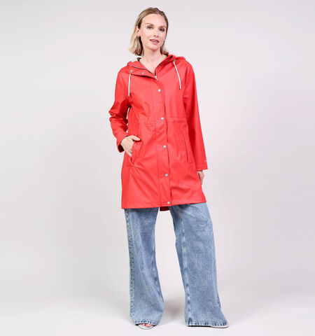 Ilse Jacobsen Manteaux Blanc/Rouge