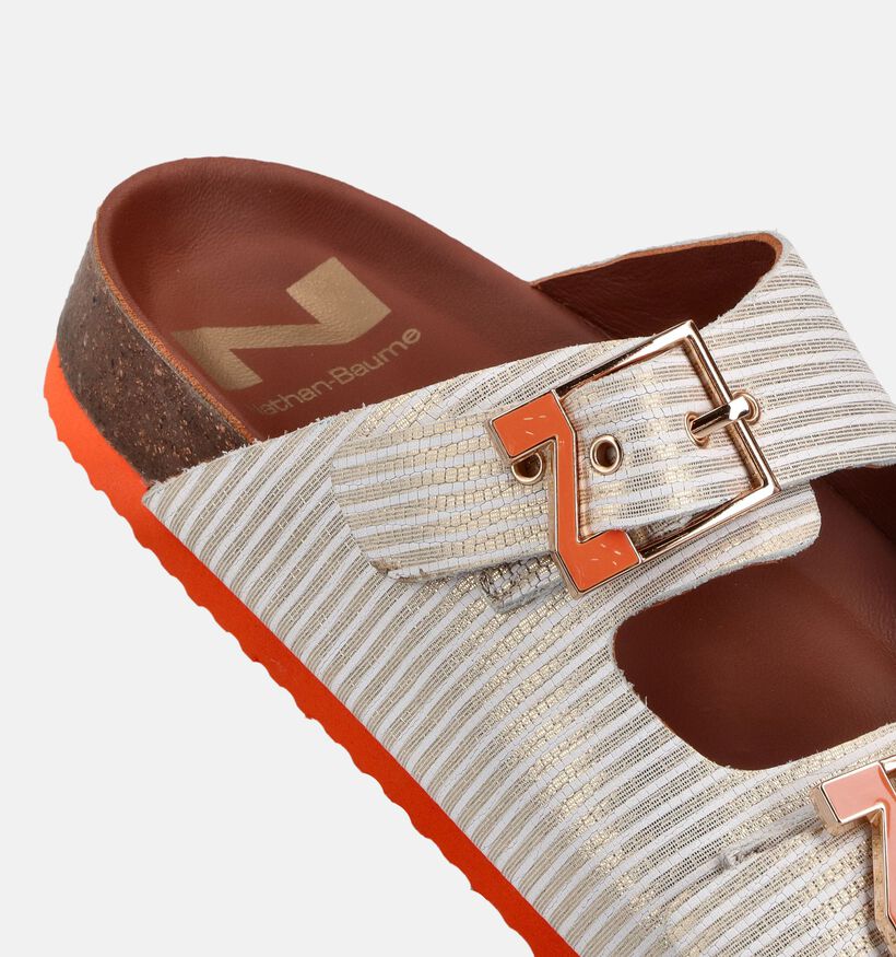 Nathan-Baume Gouden Slippers voor dames (372251)