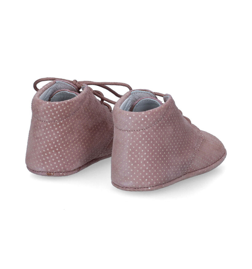 Beberlis Caspio Chaussons pour bébé en Rose pour filles (316148)