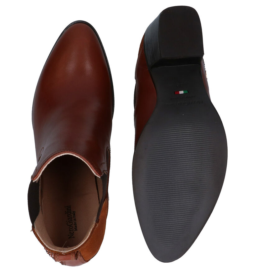 NeroGiardini Zwarte Enkellaarzen in nubuck (283481)