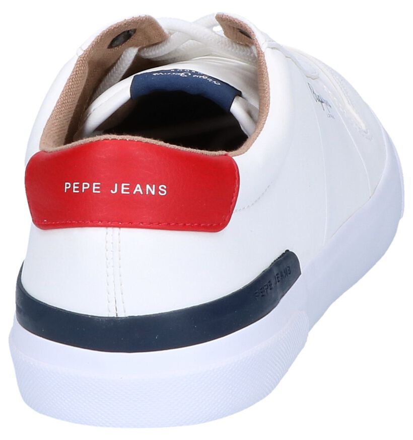 Witte Veterschoenen Pepe Jeans Traveller, , pdp
