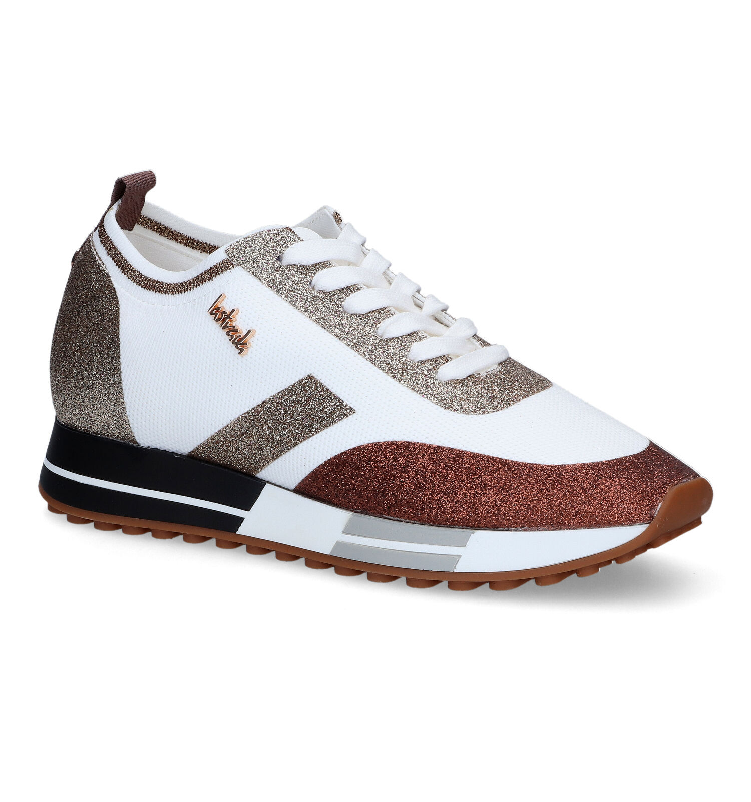 La strada witte hot sale sneaker