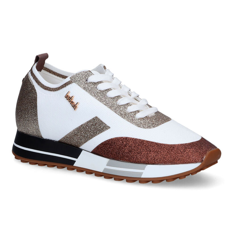 La Strada Witte Sneakers in kunststof (309643)