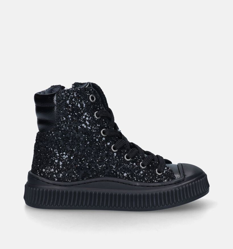 Kipling Everly Zwarte Sneakers voor meisjes (349370) - geschikt voor steunzolen