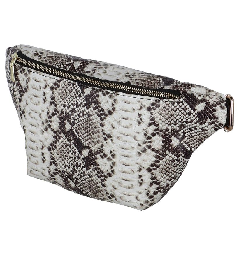 Beige Heuptasje Dolce C. Bumbag Snake Leder in leer (255568)