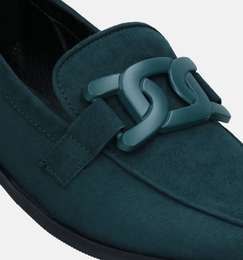 La Strada Groene Loafers voor dames (332036)