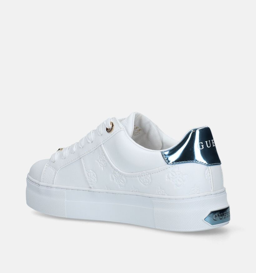 Guess Giella Baskets en Blanc pour femmes (337375) - pour semelles orthopédiques