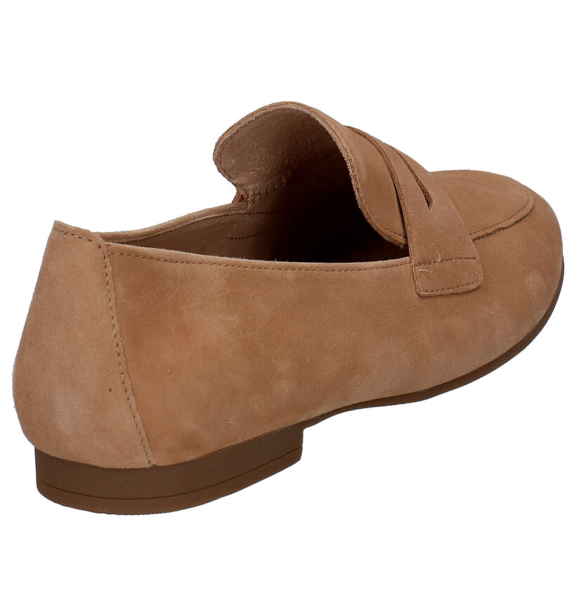 Gabor Blauwe Loafers in daim (288005)
