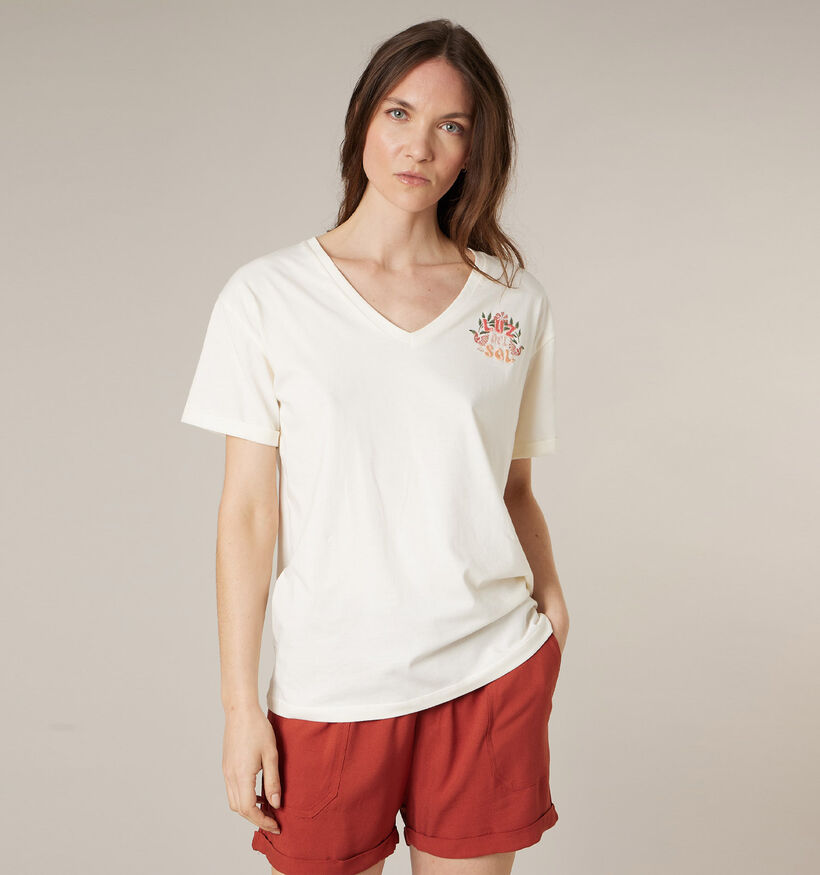 Deeluxe Original Luzia Witte T-shirt voor dames (369747)