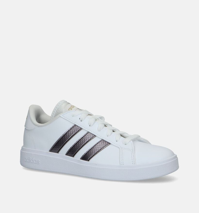 adidas Grand Court Base 2.0 Baskets en Blanc pour femmes (350230)