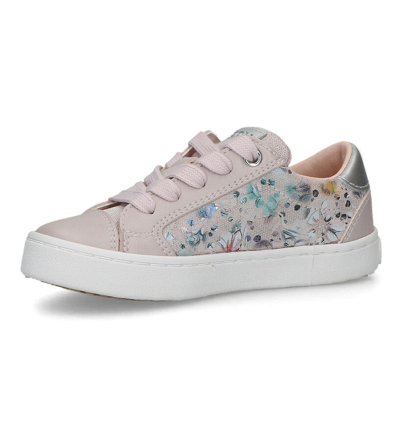 Geox Kilwi Baskets en Rose pour filles (320641) - pour semelles orthopédiques