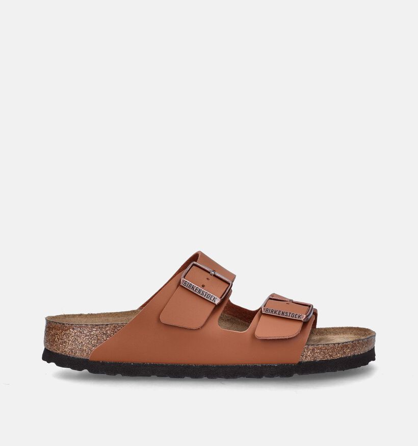 Birkenstock Arizona Soft Cognac Slippers voor dames (350913)
