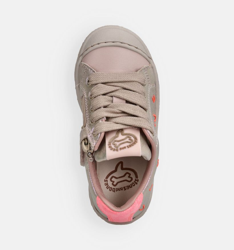 STONES and BONES Daly Roze Lage Sneakers voor meisjes (369644) - geschikt voor steunzolen