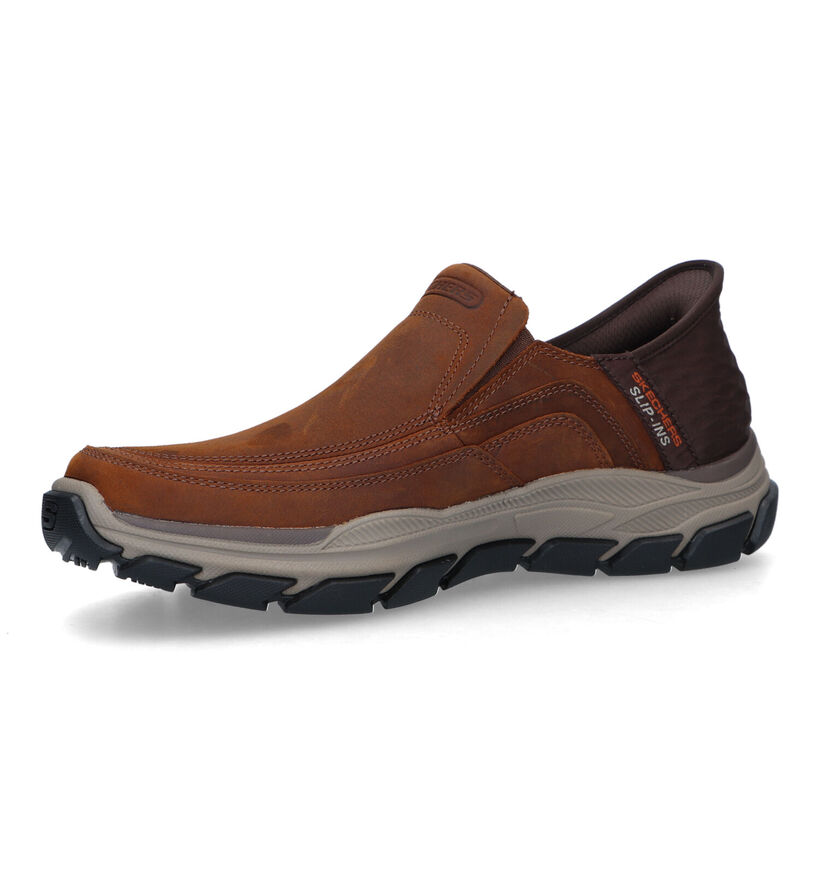 Skechers Resected Bruine Instappers voor heren (319514)