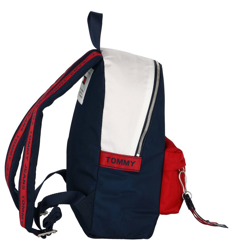 Donkerblauwe Rugzak Tommy Hilfiger in stof (236896)