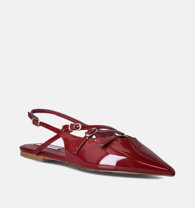 Steve Madden Cianna Bordeaux Slingback ballerina's voor dames (357612)