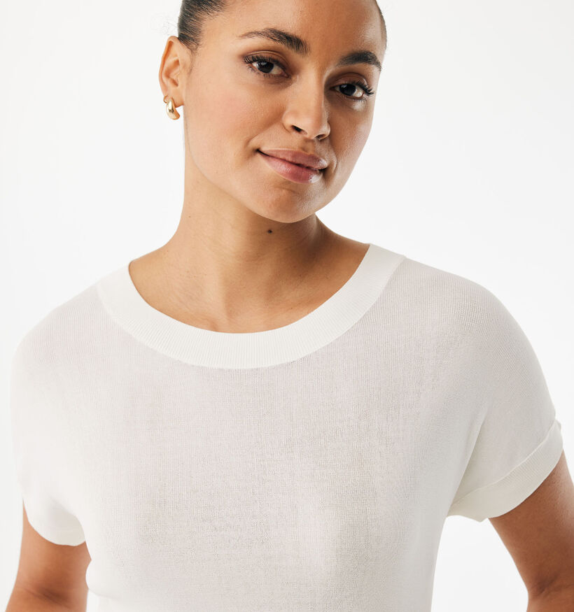 Mexx T-shirt en Ecru pour femmes (368515)