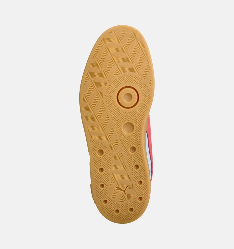 Puma Club II Era Baskets basses en Bleu/Rouge pour filles (359290) - pour semelles orthopédiques