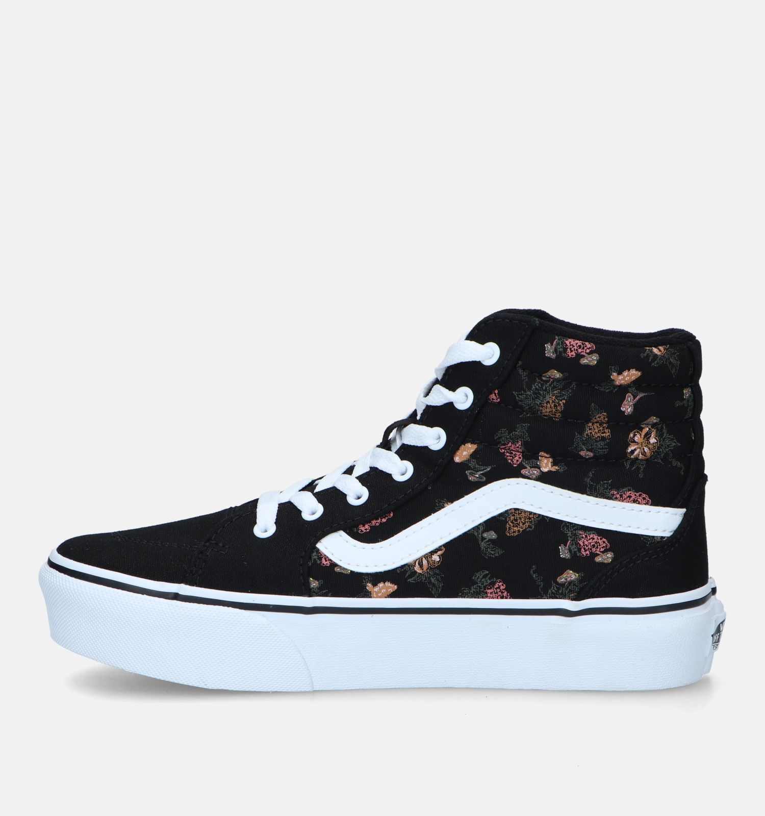 Zwarte hoge vans best sale
