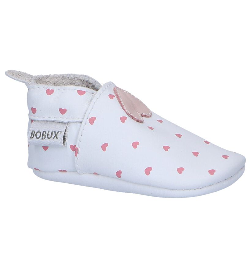 Bobux Chaussons pour bébé en Blanc en cuir (261085)