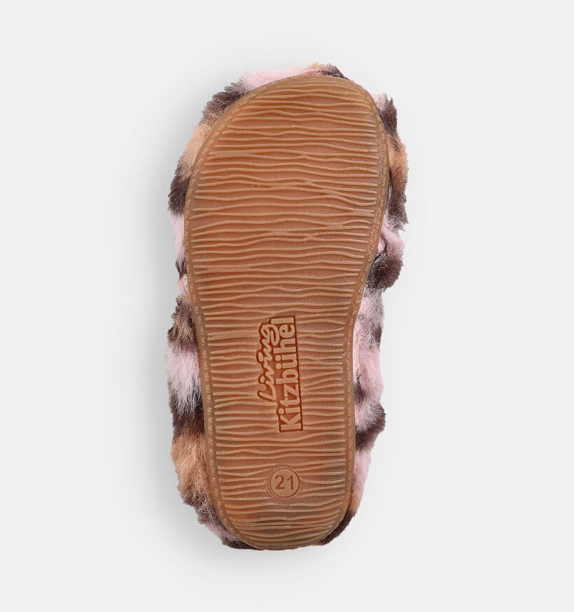 Living Kitzbühel Pantoufles fermées en Rose pour filles (373734)