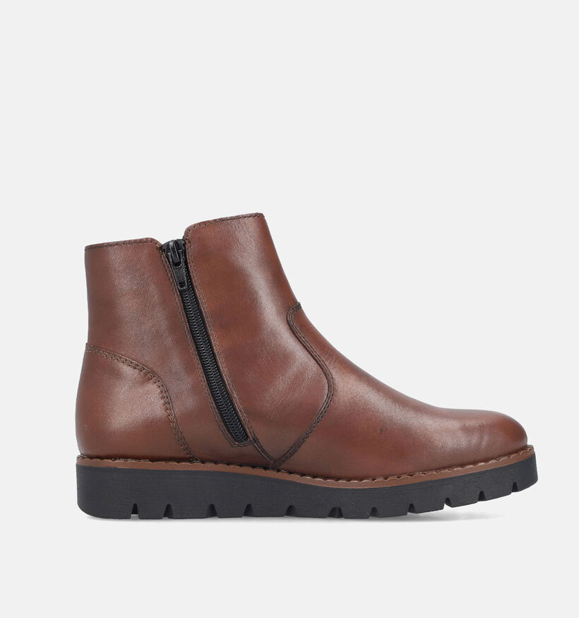 Rieker Cognac Enkellaarzen voor dames (347409)