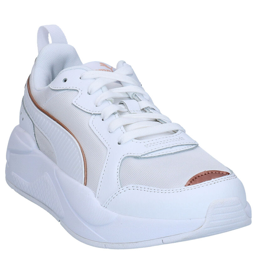 Puma X-Ray Baskets en Blanc en simili cuir (265521)