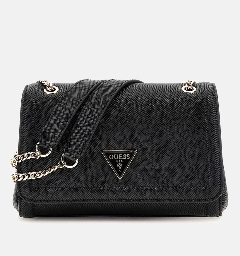 Guess Sac port&eacute; crois&eacute; en Noir pour femmes (365246)
