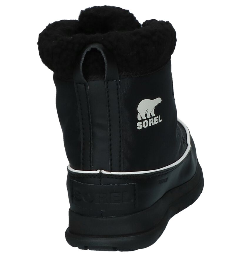 Sorel Bottes de neige en Noir en textile (231099)