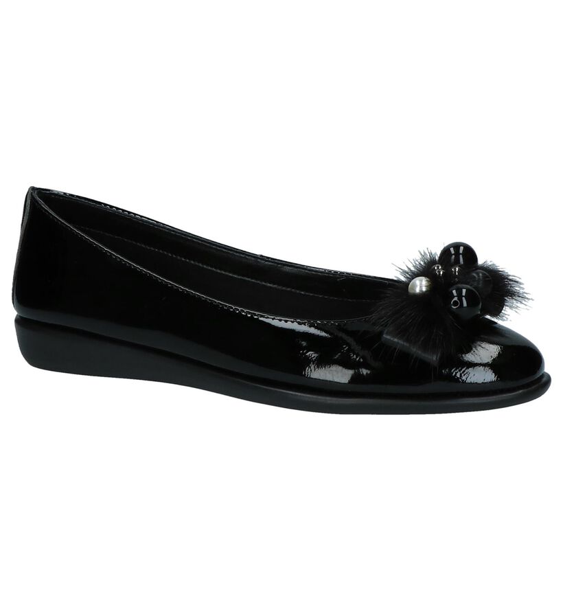 The Flexx Ballerines en Noir en cuir (223780)