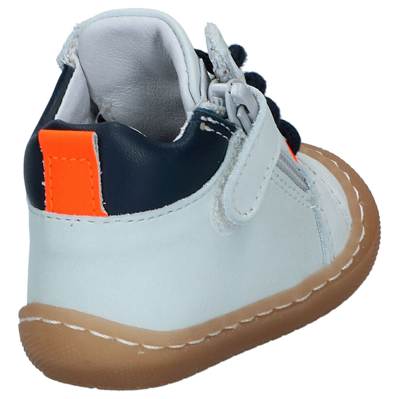 Bellamy Steve Grijze Babyschoentjes in leer (292074)