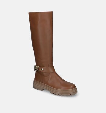 Gabor Best Fitting Bottes Cognac