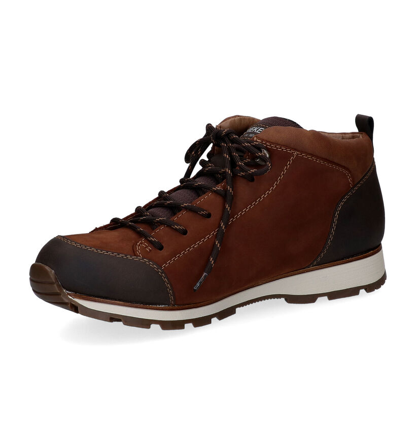 Rieker Chaussures hautes en Brun foncé en nubuck (297831)