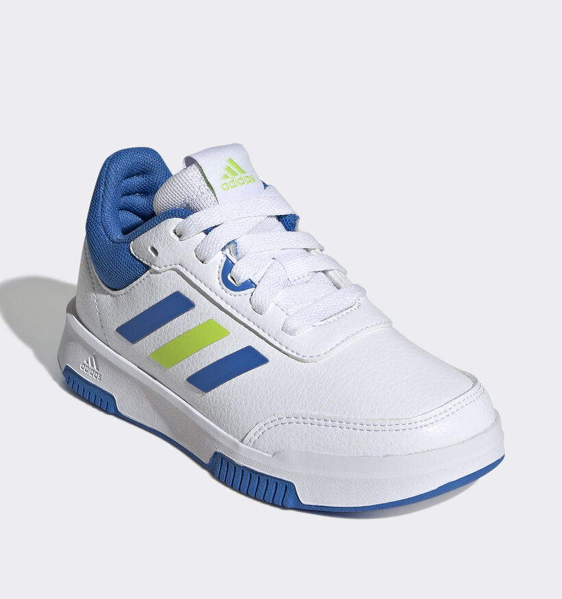 adidas Tensaur Sport Baskets basses en Blanc pour filles, garçons (357089) - pour semelles orthopédiques