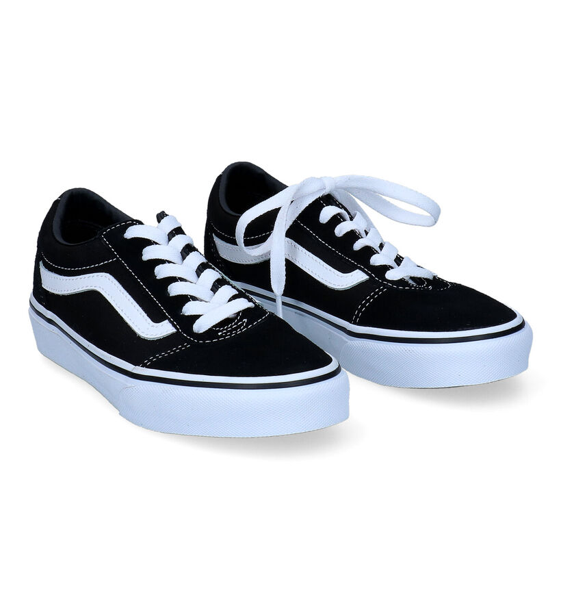 Vans Ward Baskets en Noir pour garçons (312307)