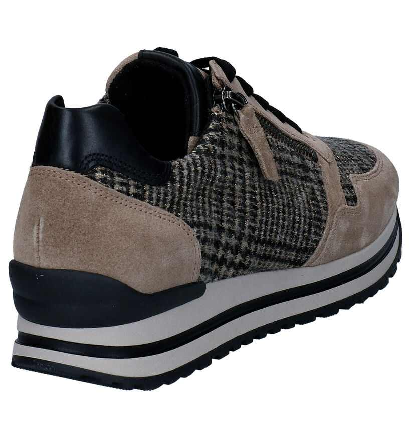 Gabor OptiFit Chaussures à lacets en Gris en textile (297379)