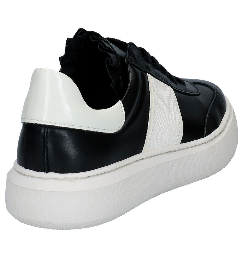 Tango Ingeborg Zwarte Veterschoenen in leer (298483)