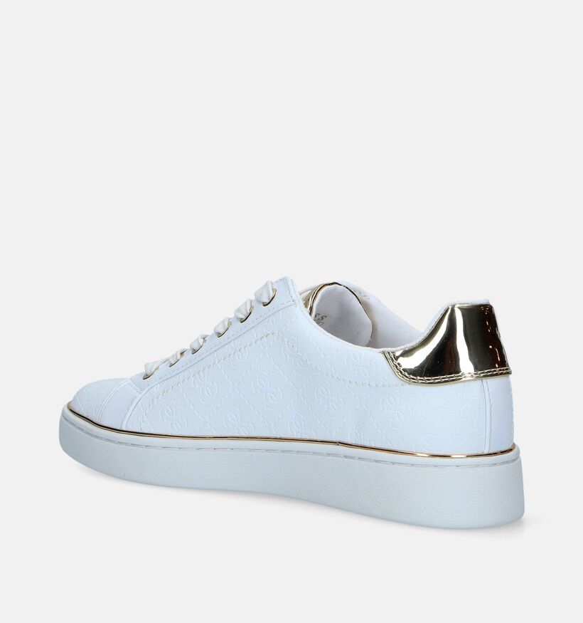 Guess Beckie Witte Sneakers voor dames (337372) - geschikt voor steunzolen