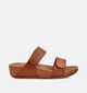 FitFlop Lulu Nu-pieds compens&eacute;es en Cognac pour femmes (368661)
