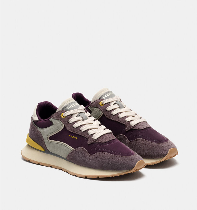 HOFF City Chroma Paarse Sneakers voor dames (377100) - geschikt voor steunzolen