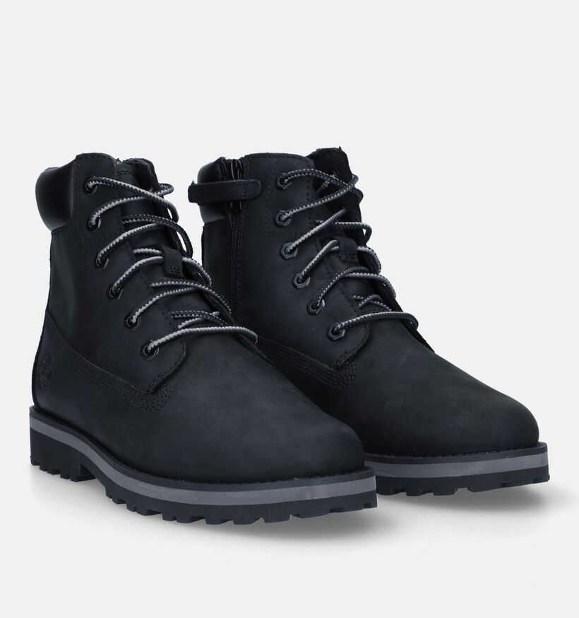 Timberland Courma Kid 6 Inch Bottines en Naturel pour filles, garçons (345266) - pour semelles orthopédiques