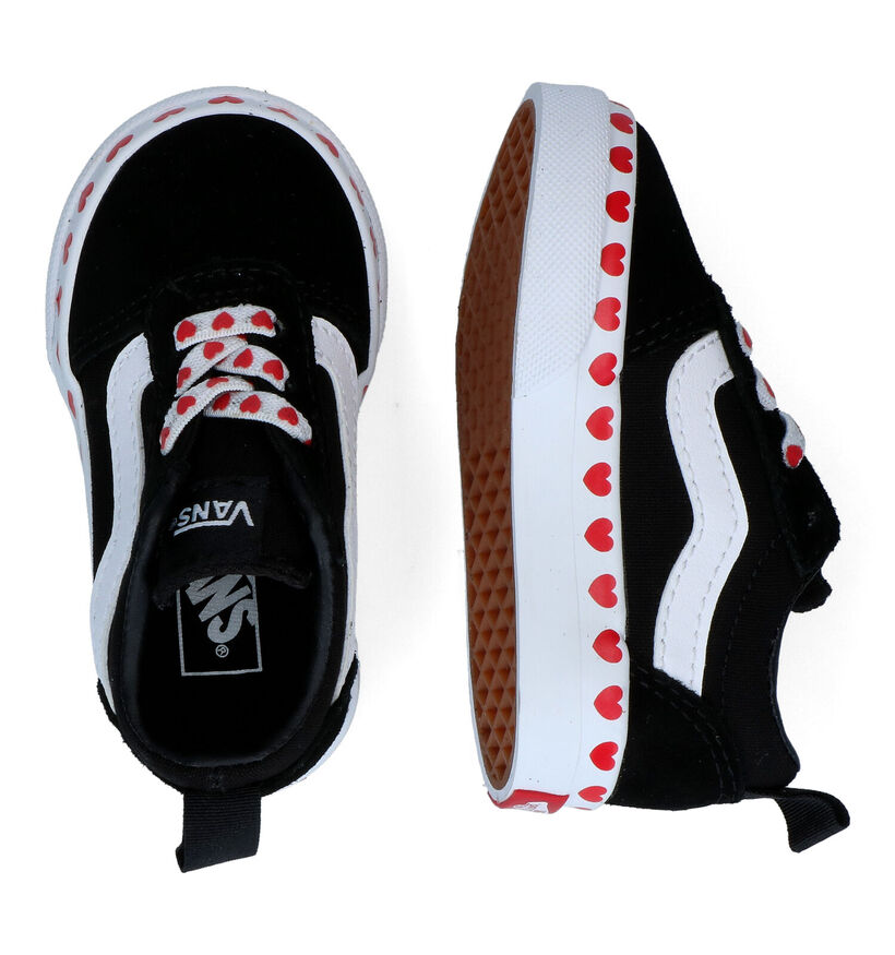 Vans Ward Slip On Zwarte Sneakers in nubuck (303055)