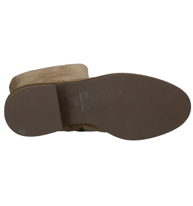 Zinda Bottes courtes en Vert kaki pour femmes (298906)