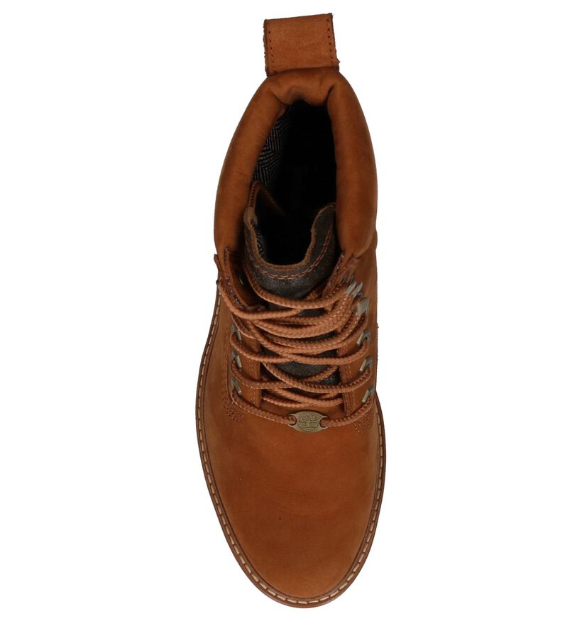 Timberland Courmayeur Bottines en Cognac en nubuck (222502)