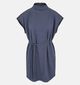 Vila Merlano Robe mi-longue en Bleu fonc&eacute; pour femmes (382060)